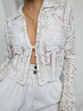 Load image into Gallery viewer, "Amber" embroidery top