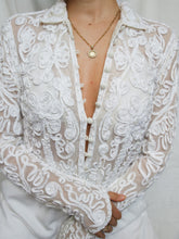 Load image into Gallery viewer, "Amber" embroidery top