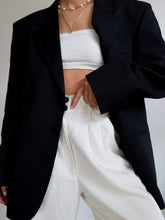 Load image into Gallery viewer, Black blazer