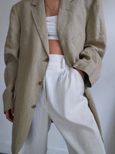 Load image into Gallery viewer, BURBERRY linen blazer