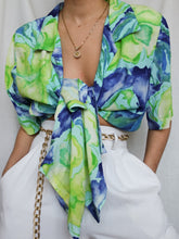 Load image into Gallery viewer, "Tropical" printed shirt