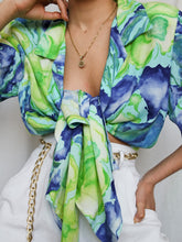 Load image into Gallery viewer, "Tropical" printed shirt