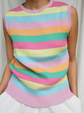 Load image into Gallery viewer, muticolored cotton top