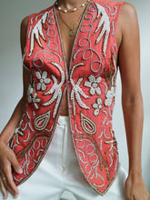 Load image into Gallery viewer, "New Delhi" pearl vest