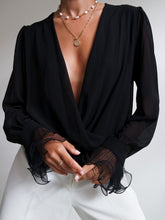 Load image into Gallery viewer, "Capri" black top
