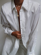 Load image into Gallery viewer, "Selena" white shirt