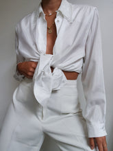 Load image into Gallery viewer, "Selena" white shirt