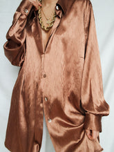 Load image into Gallery viewer, "Ara" satin shirt