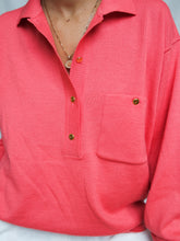 Load image into Gallery viewer, "Anya" knitted polo