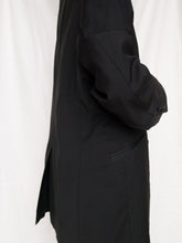 Load image into Gallery viewer, Black smoking blazer