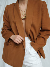 Load image into Gallery viewer, "Carmen" camel Blazer