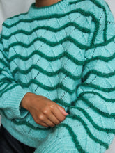 Load image into Gallery viewer, "Waves" knitted jumper (M/L) - lallasshop