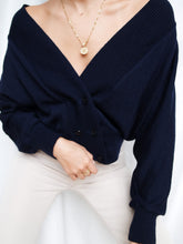 Load image into Gallery viewer, "Touria" knitted cardigan (L)