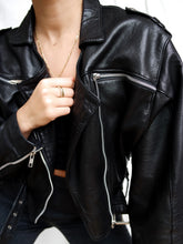 Load image into Gallery viewer, "Ouda" Leather jacker (M)