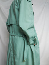 Load image into Gallery viewer, Water green trench coat - lallasshop