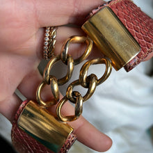 Load image into Gallery viewer, "Boa" snake belt
