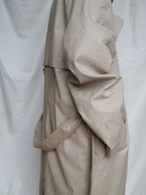 Load image into Gallery viewer, Beige Trench coat