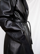 Load image into Gallery viewer, BURTON leather trench
