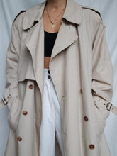 Load image into Gallery viewer, "Naomi" trench coat (L)
