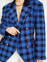 Load image into Gallery viewer, ESCADA checked blazer