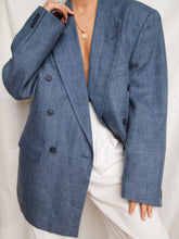 Load image into Gallery viewer, "Lucci" cross blazer