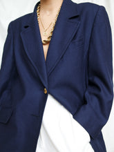 Load image into Gallery viewer, "Mindy" blue blazer