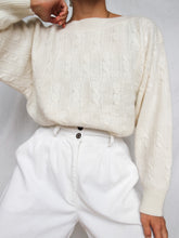 Load image into Gallery viewer, "Cloudy" knitted jumper (M)