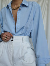 Load image into Gallery viewer, "Issa" blue blouse
