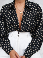 Load image into Gallery viewer, "Ele" silk shirt (M)