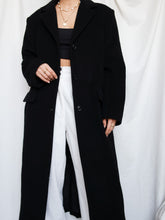 Load image into Gallery viewer, ALAIN MANOUKIAN black coat