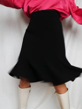Load image into Gallery viewer, "Gwen" black skirt