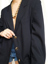 Load image into Gallery viewer, "Christian" dark blue blazer - lallasshop