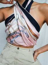 Load image into Gallery viewer, J. D'ORMONT silk scarf - lallasshop