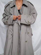 Load image into Gallery viewer, "Henry" grey trench coat (L/XL)