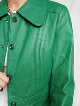 Load image into Gallery viewer, "Woody" leather jacket