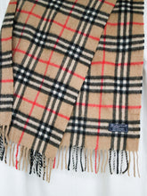 Load image into Gallery viewer, BURBERRY cashmere scarf