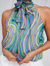 Load image into Gallery viewer, "Groovy" fluid top - lallasshop