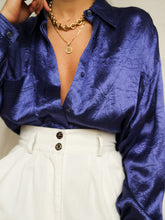 Load image into Gallery viewer, "Firework" satin shirt
