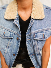 Load image into Gallery viewer, LEE COOPER sherpa denim vest (XL) - lallasshop