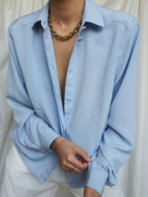 Load image into Gallery viewer, "Issa" blue blouse