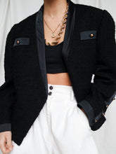 Load image into Gallery viewer, Black tailored vest