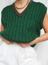 Load image into Gallery viewer, "Aime" sleeveless knitted jumper