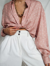 Load image into Gallery viewer, Pink silk shirt - lallasshop