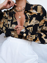 Load image into Gallery viewer, "Romance" printed shirt - lallasshop
