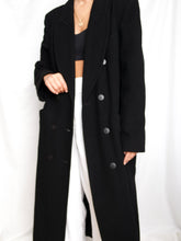 Load image into Gallery viewer, "Nana" black coat