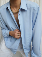 Load image into Gallery viewer, "Issa" blue blouse