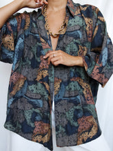 Load image into Gallery viewer, "Morgan" silk printed shirt - lallasshop