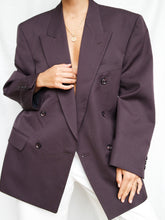Load image into Gallery viewer, "Aubergine" blazer (M men )