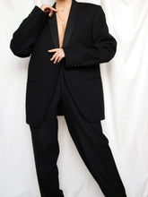 Load image into Gallery viewer, Black two pieces suits