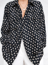 Load image into Gallery viewer, "Ele" silk shirt (M)